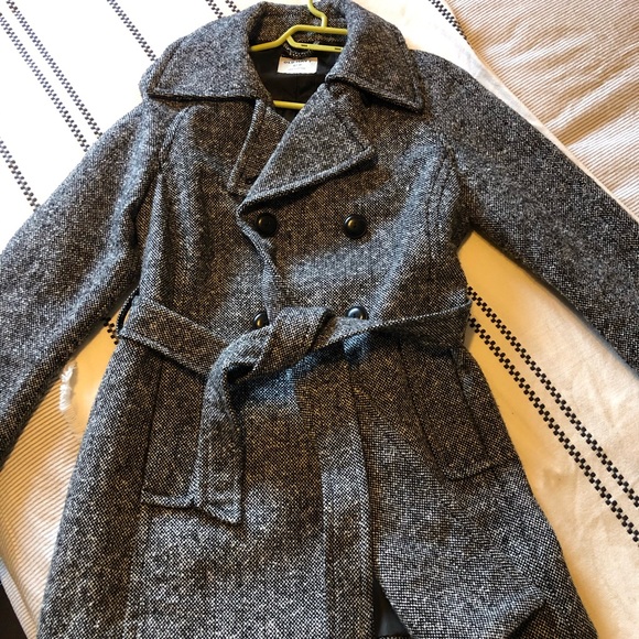 Grey pea coat - Picture 1 of 1
